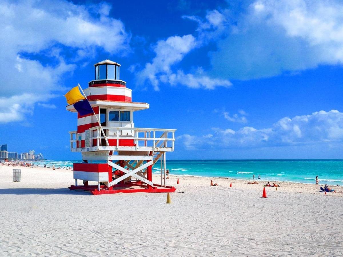 Luxe 2Br1Bath South Beach 1 Min Walk From Ocean Маямі-Біч Екстер'єр фото